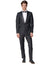 Black Shawl Lapel 1 Button Wool Tuxedo-The Suit Spot