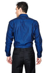 Navy Blue Cotton Shirt