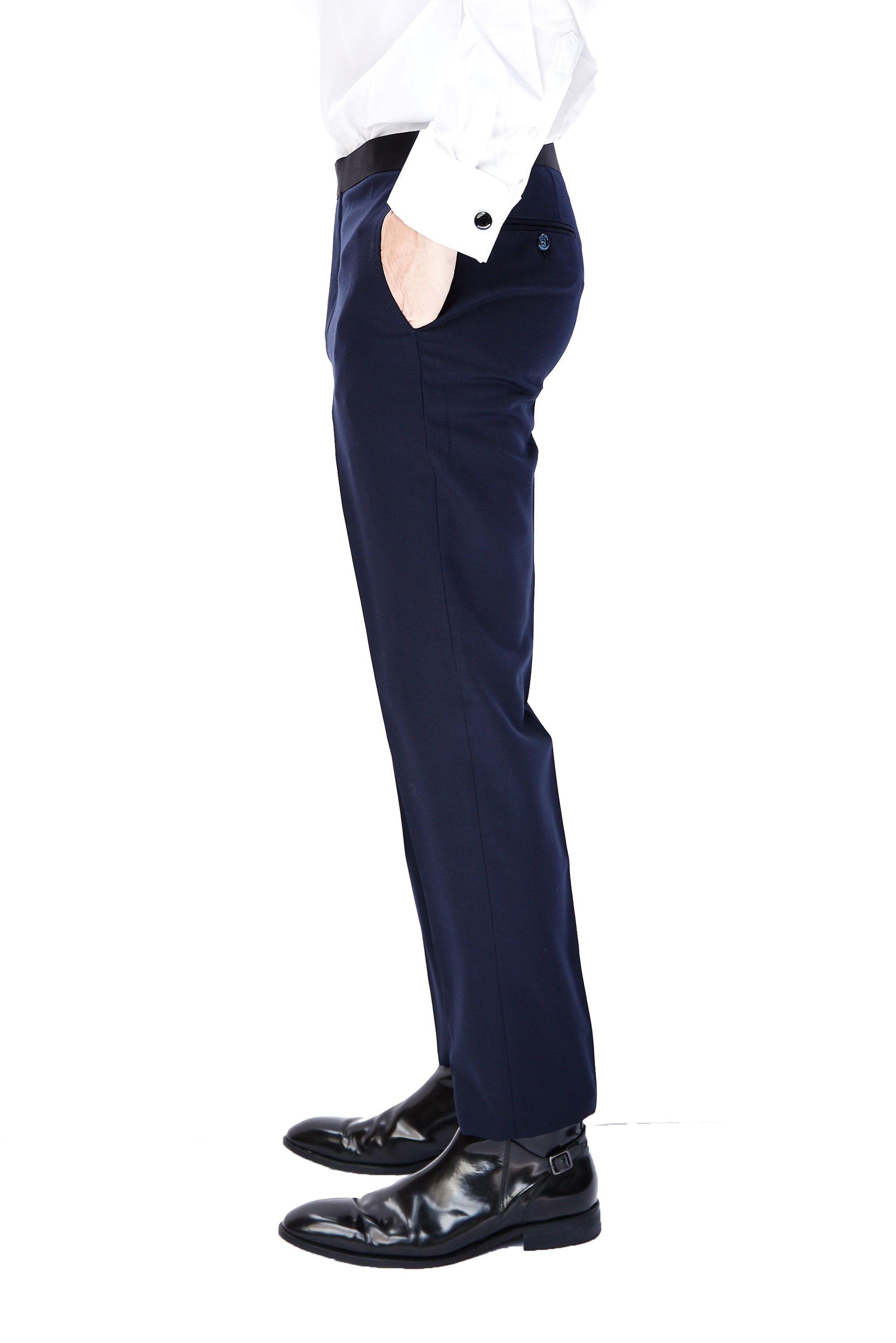 Navy Blue Tux Pants