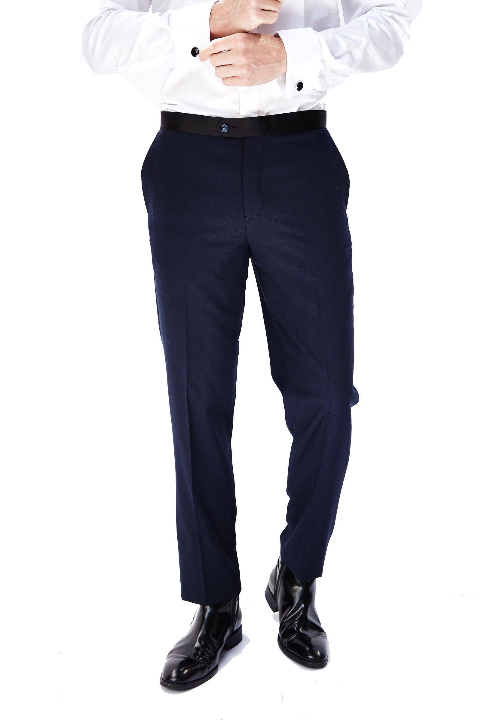 Navy Blue Tux Pants