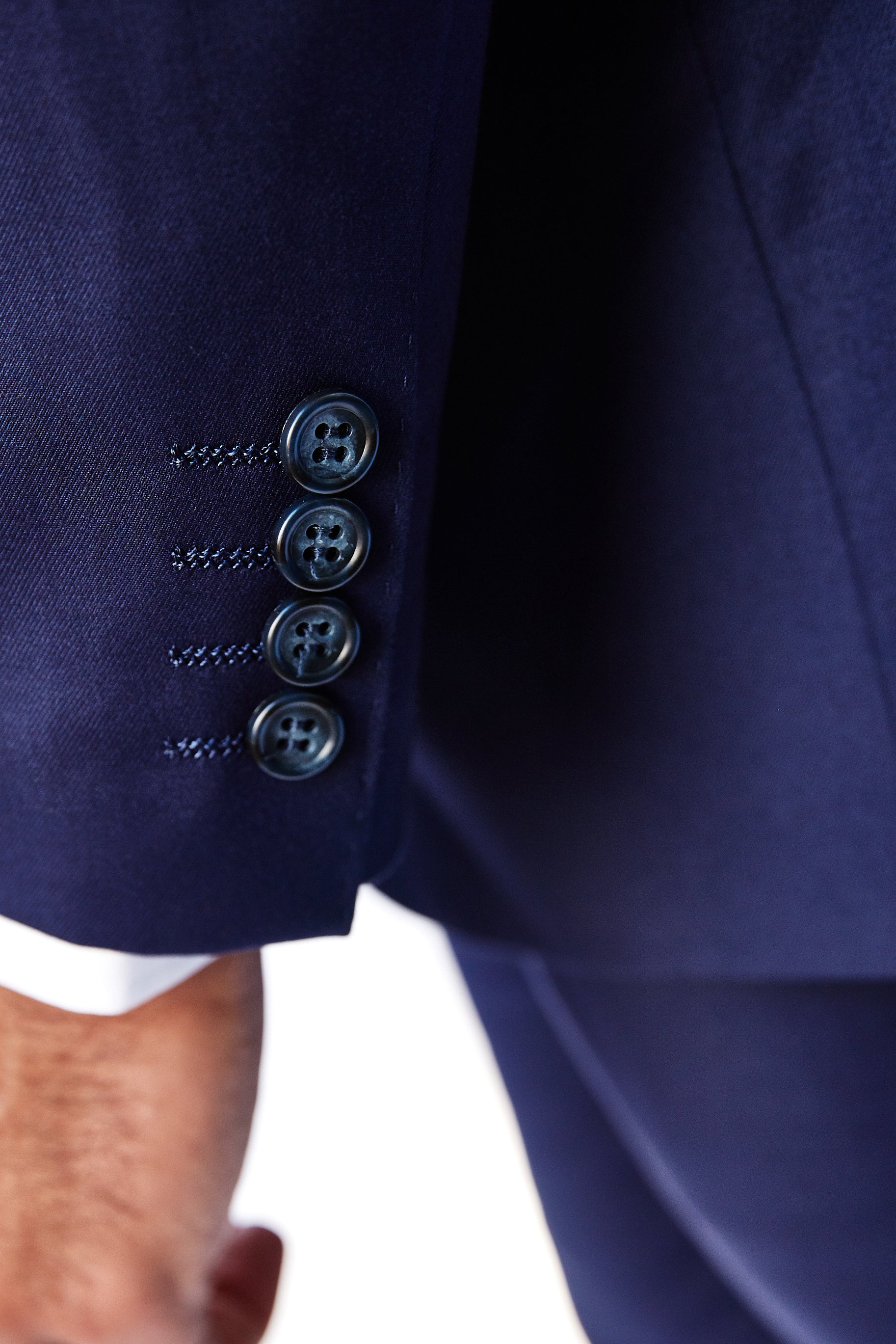 Stretch Azure Blue Suit