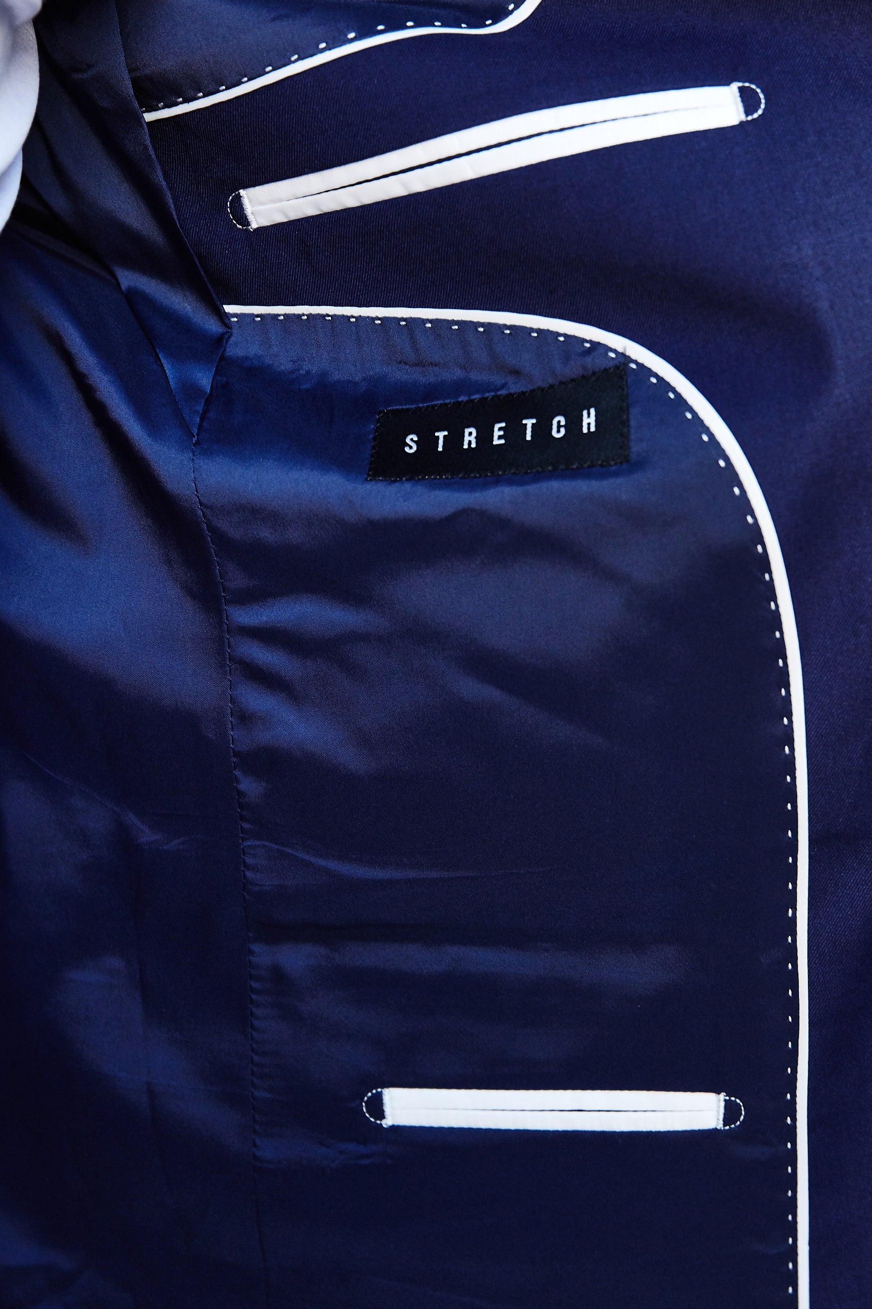 Stretch Azure Blue Suit