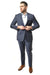 Navy Dot Super 120's Suit-The Suit Spot-Wedding Suits-Wedding Tuxedos-Groomsmen Suits-Groomsmen Tuxedos-Slim Fit Suits-Slim Fit Tuxedos-Online wedding suits