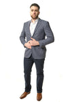 Reda Blue Bounce Sport Jacket-The Suit Spot-Wedding Suits-Wedding Tuxedos-Groomsmen Suits-Groomsmen Tuxedos-Slim Fit Suits-Slim Fit Tuxedos-Online wedding suits