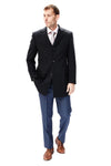 Charcoal Grey Wool &amp; Cashmere Overcoat