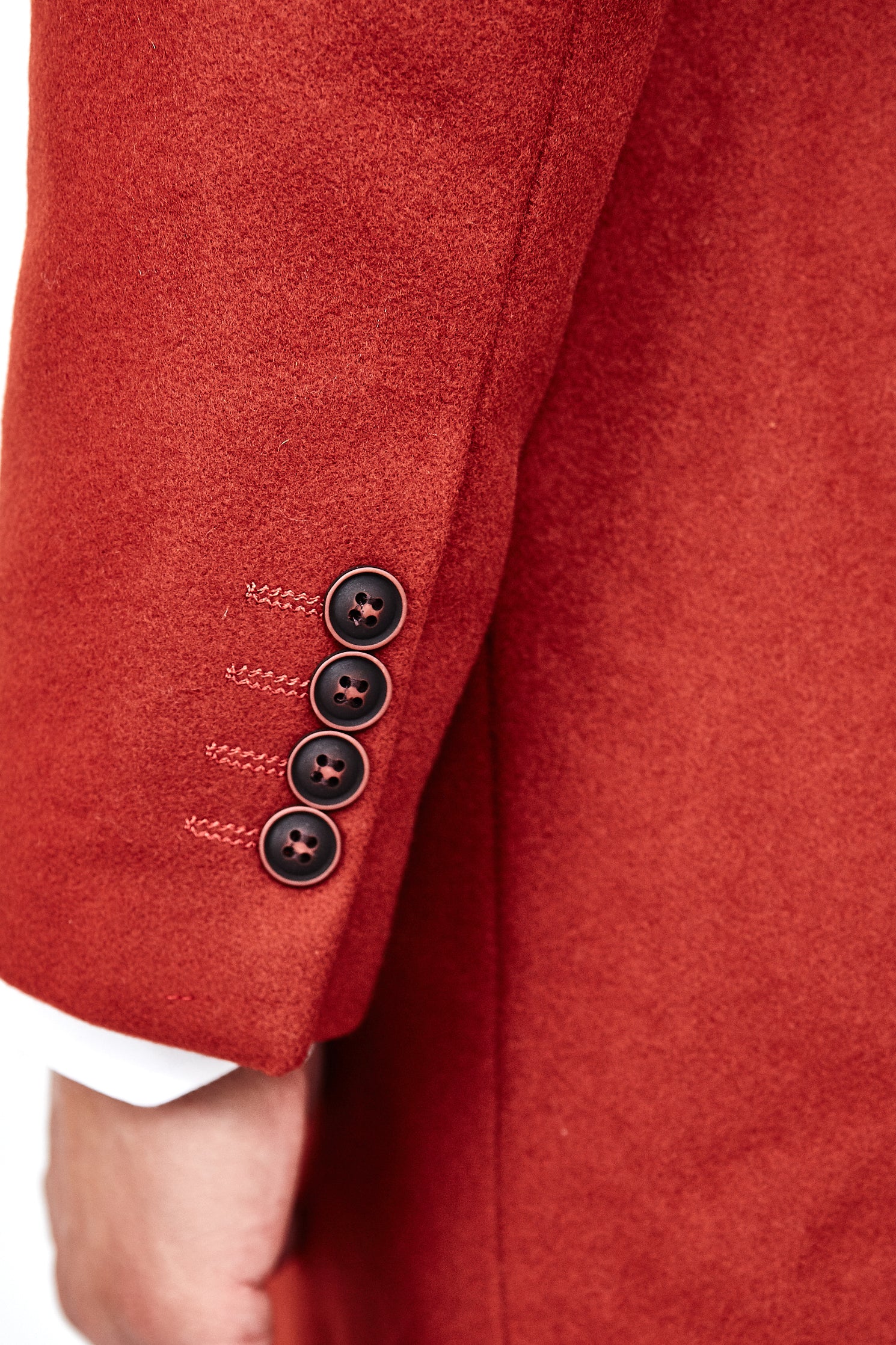 Fire Orange Overcoat