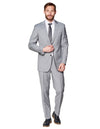 Light Grey Super 150&#39;s Wool Suit-The Suit Spot