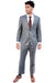 Hand Made Grey Brown Check Suit