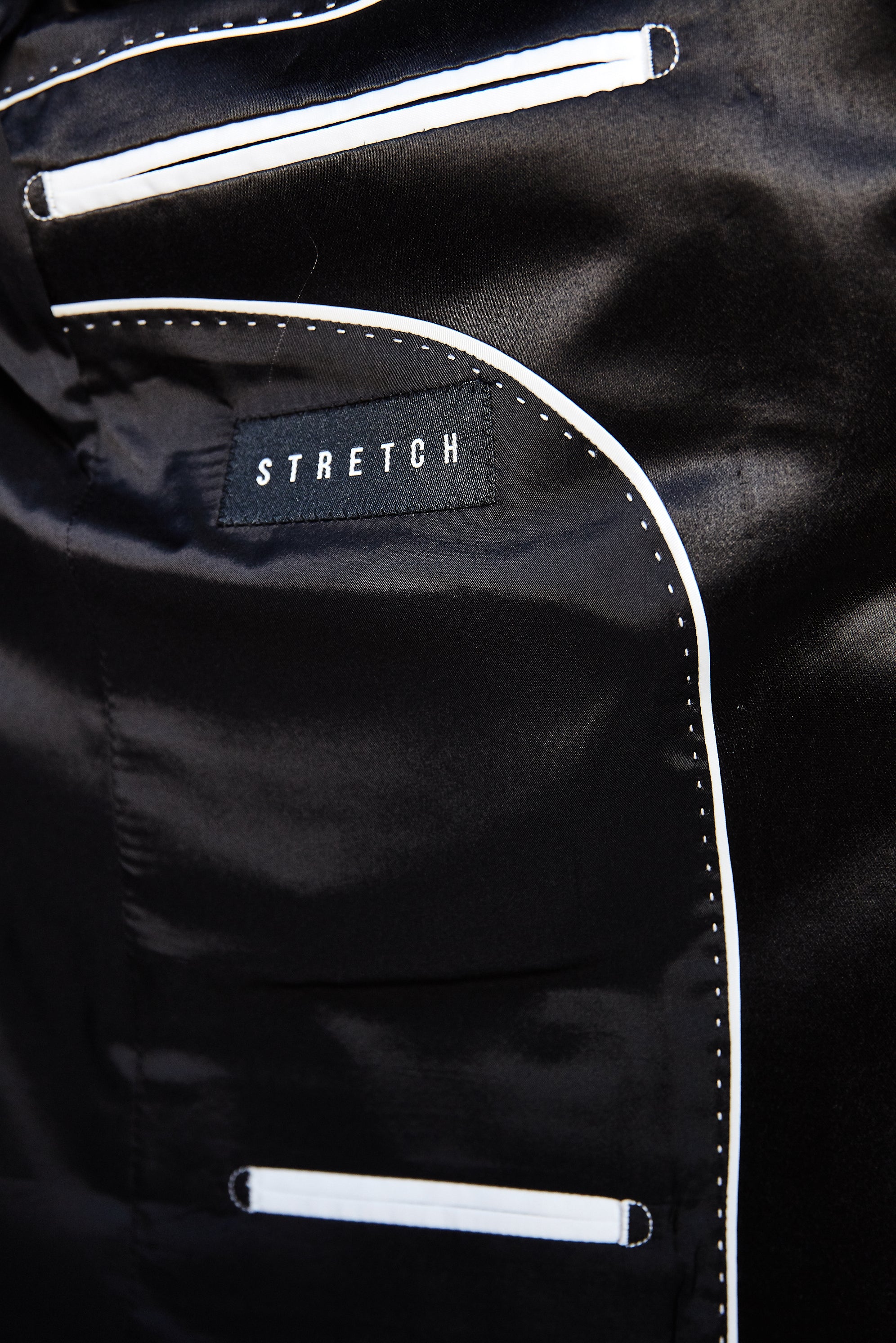 Stretch Tuxedo-Light Grey