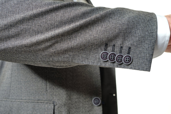 Blue Grey Zig Suit - The Suit Spot