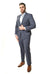 Blue Window Pane Suit-The Suit Spot-Wedding Suits-Wedding Tuxedos-Groomsmen Suits-Groomsmen Tuxedos-Slim Fit Suits-Slim Fit Tuxedos-Online wedding suits