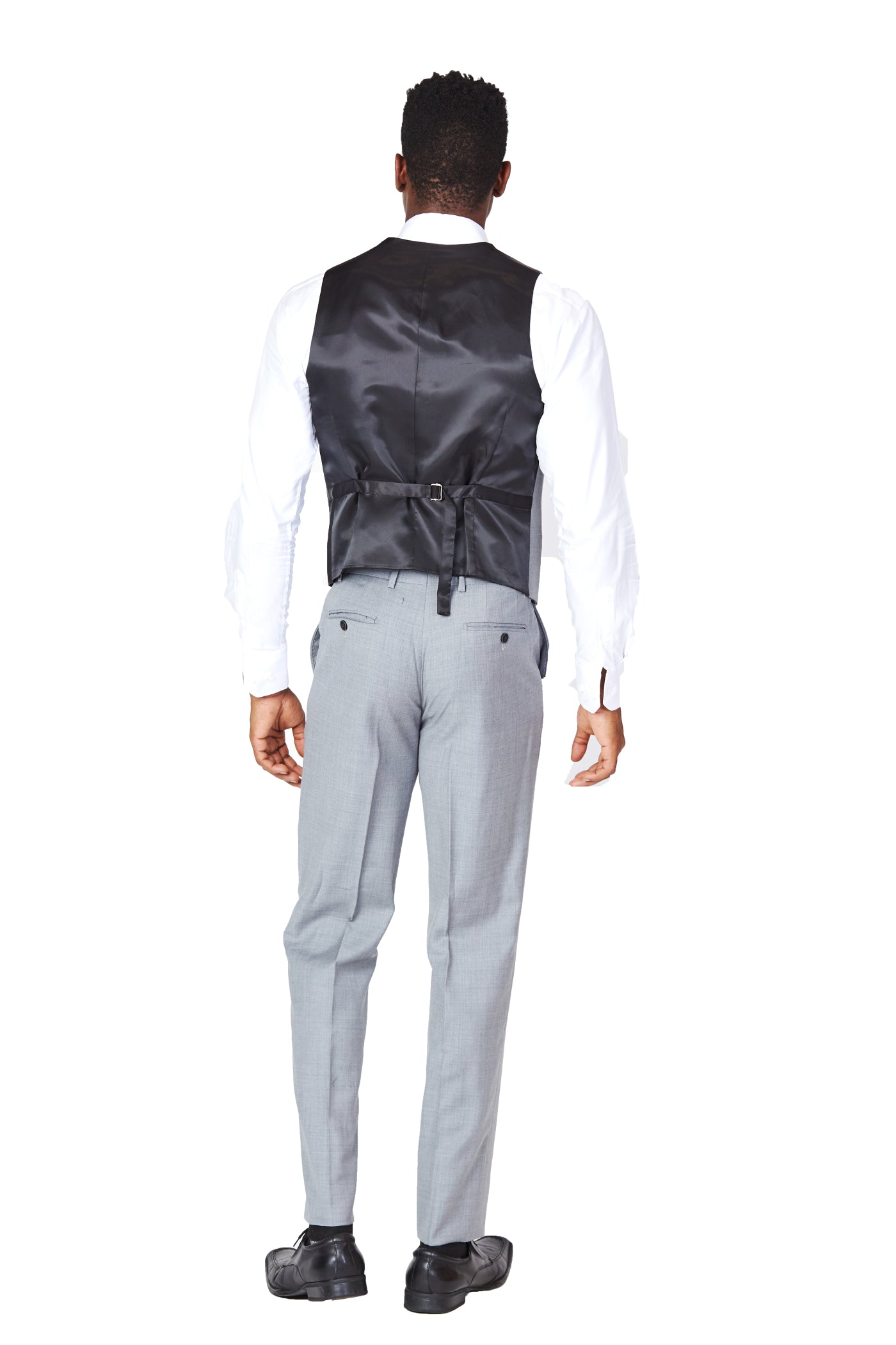 Light Grey 100% Wool Vest Light Grey 100% Wool Vest